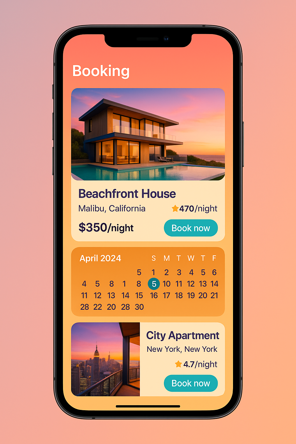 Stayhive booking app